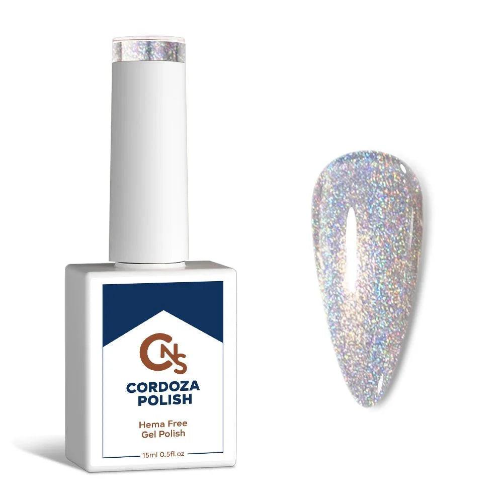 Tinsel Town - CNS Hema Free Holographic Gel Polish