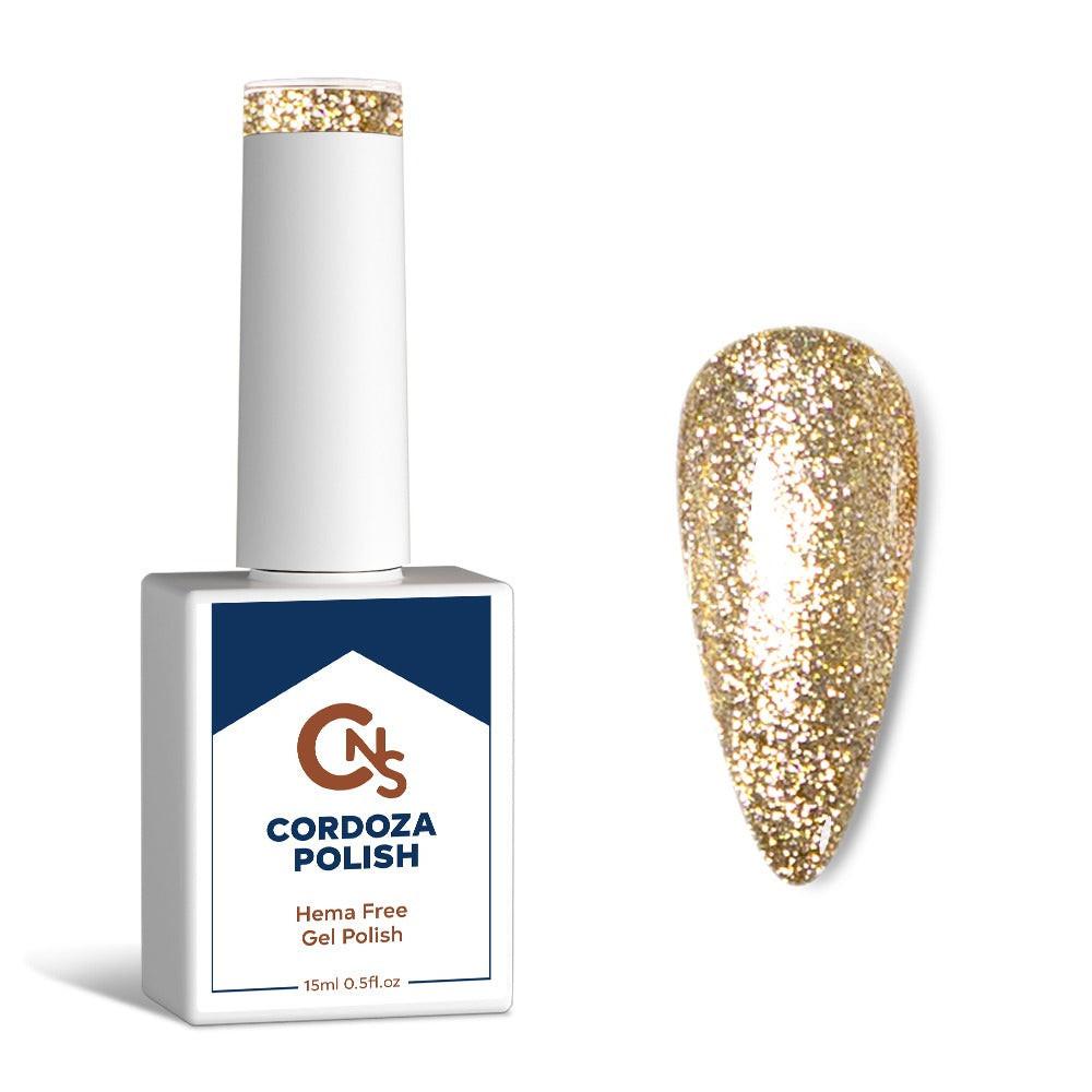 Twinkle Toast - CNS Hema Free Gel Glitter Polish