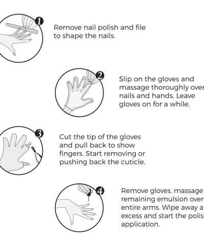 Keratin Gloves for hands and feet