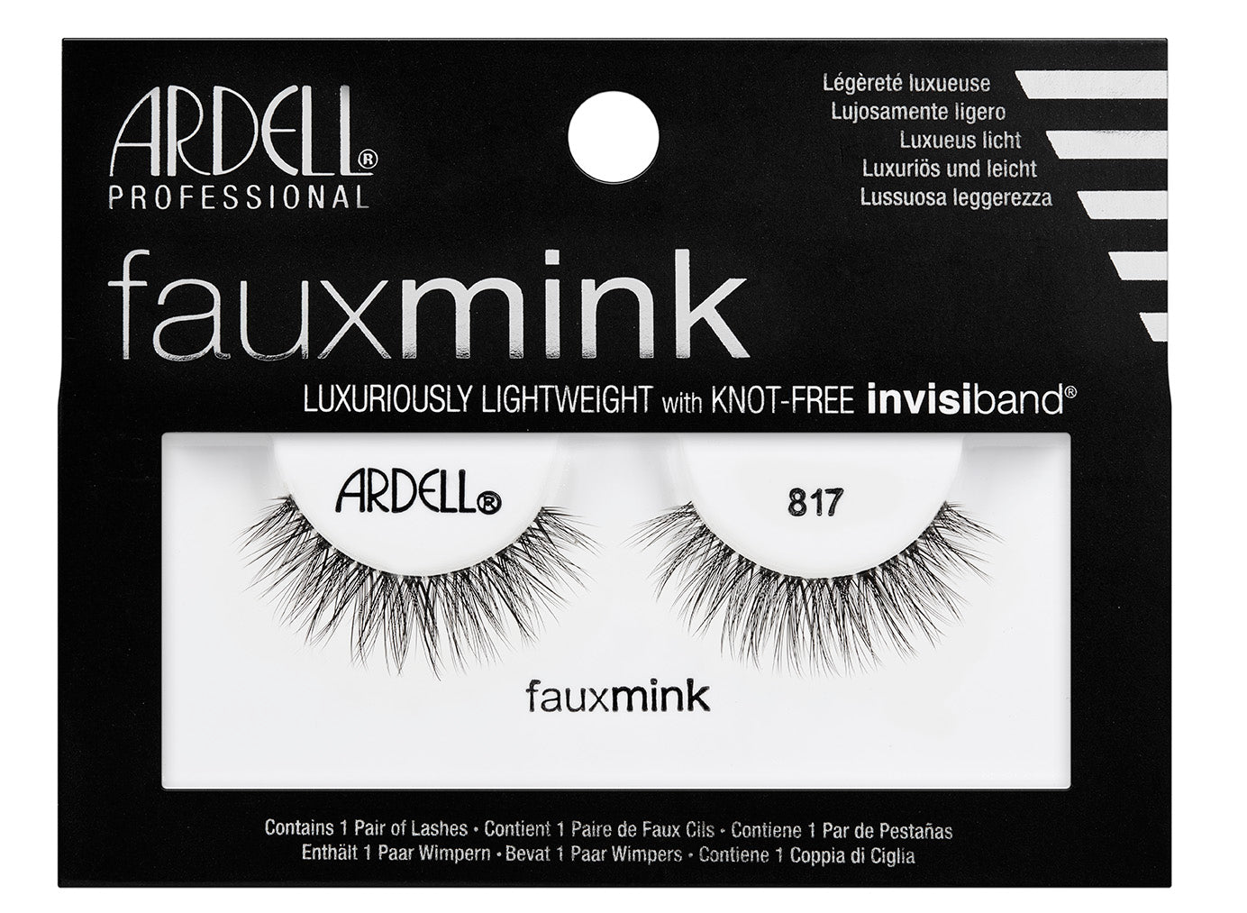 Faux Mink 817 Black