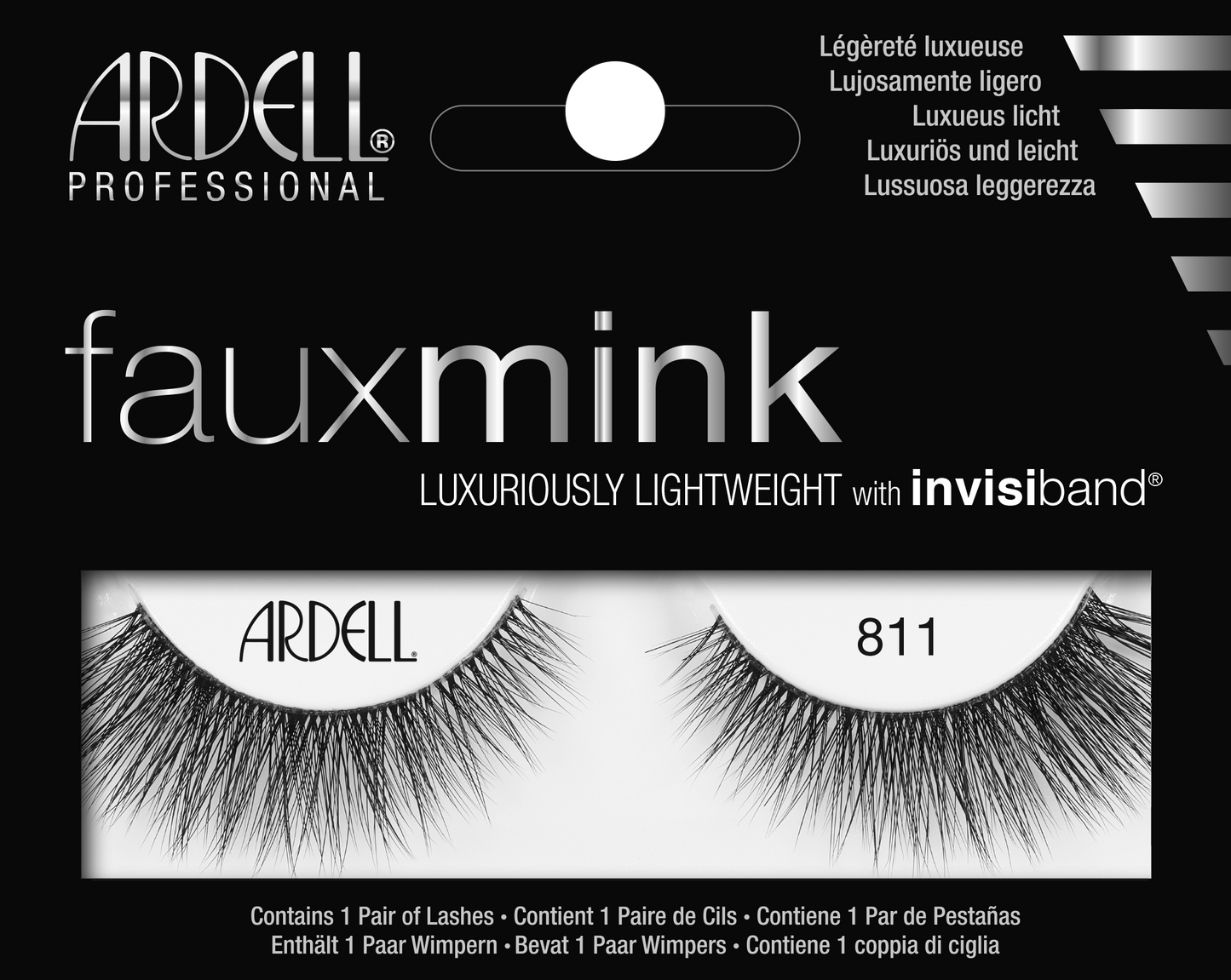 Faux Mink 811 Black