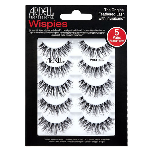 5 Pack Demi Wispies Black